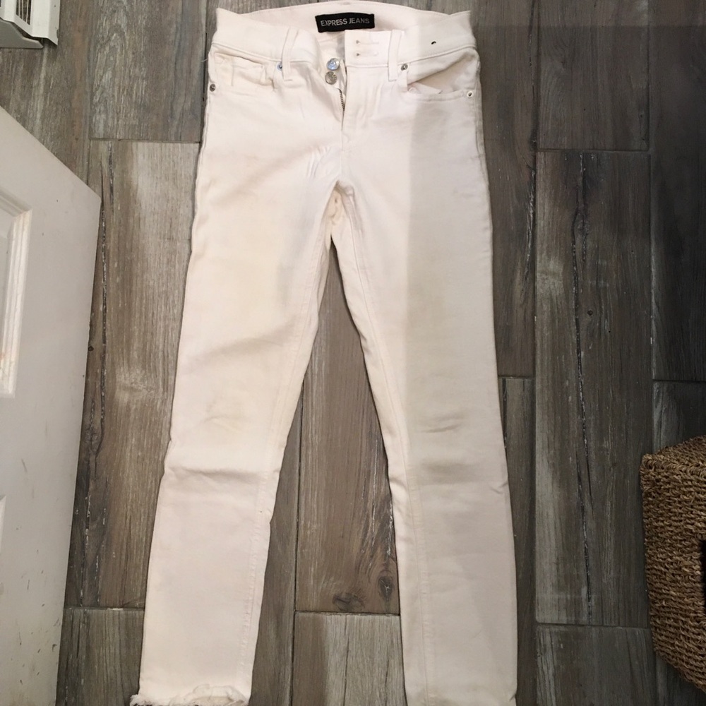 Express Jean cropped Legging- Size 2R